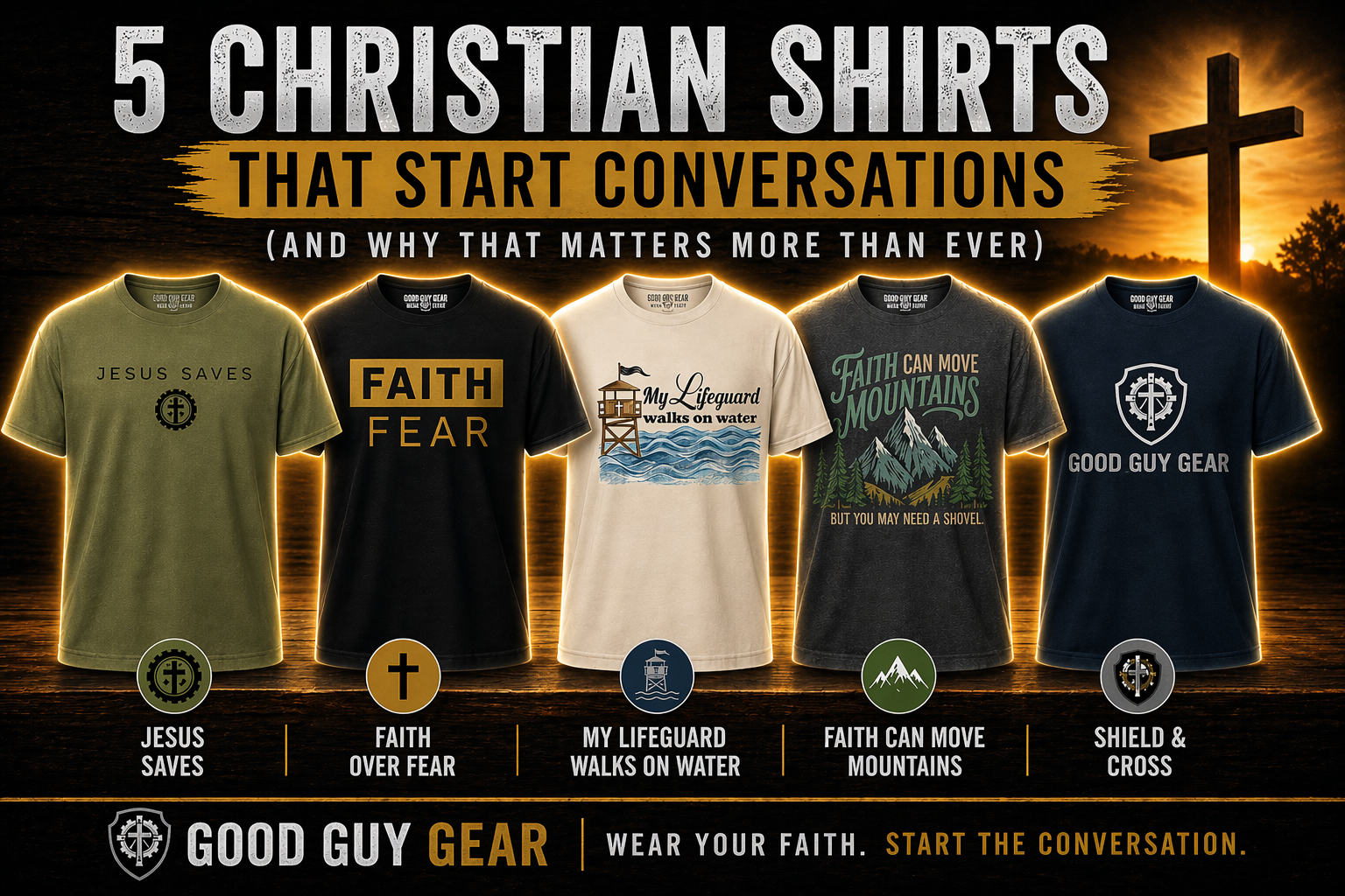 5 Christian Shirts That Start Conversations (And Why That Matters More Than Ever)